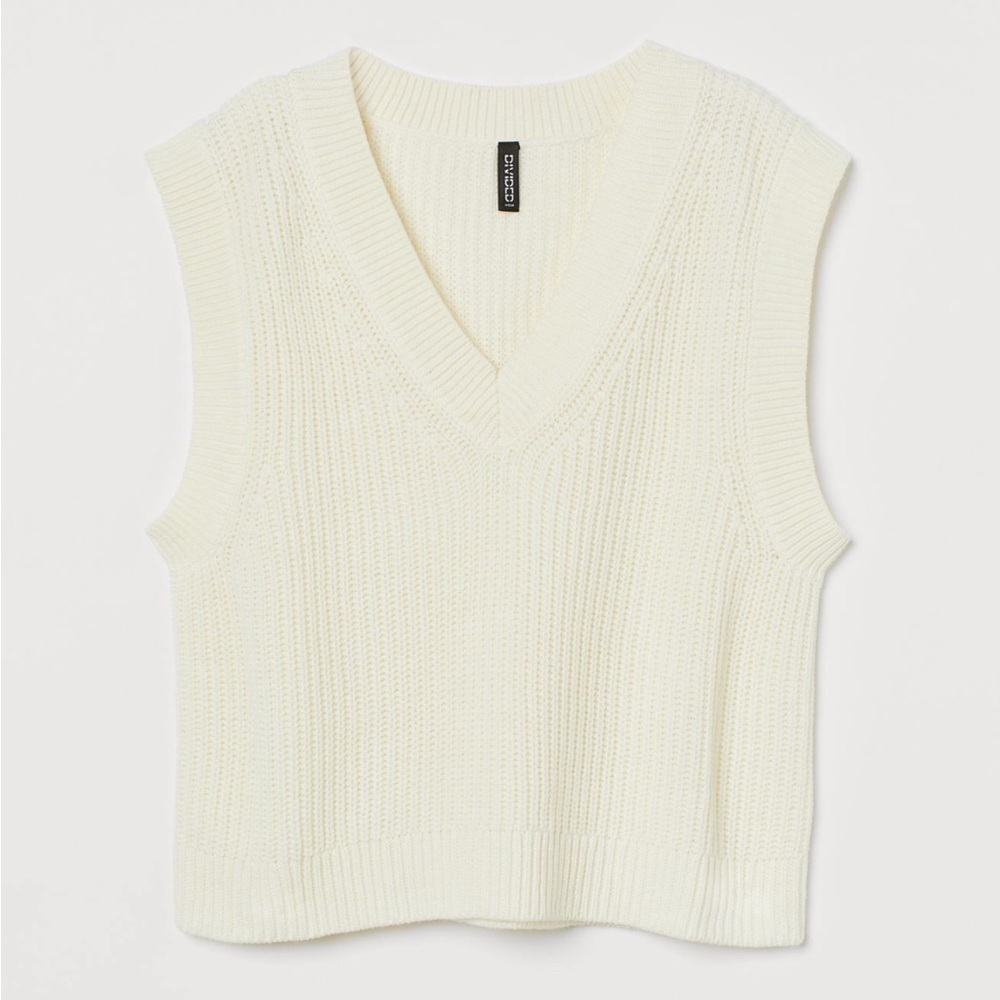 H&M ribbed sweater vest